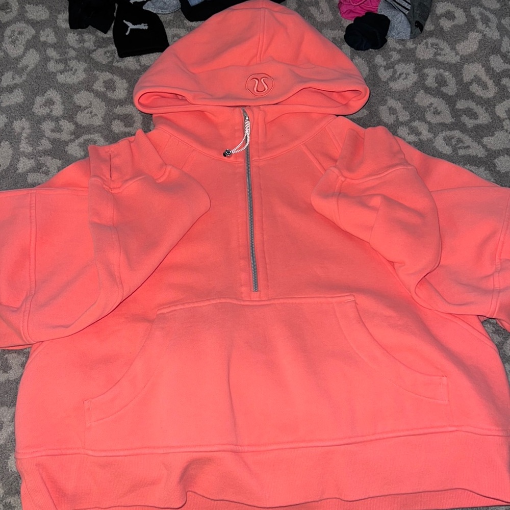 Hooded cropped Scuba